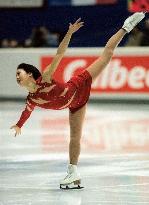 Kwan wins Int'l Open figure skating meet